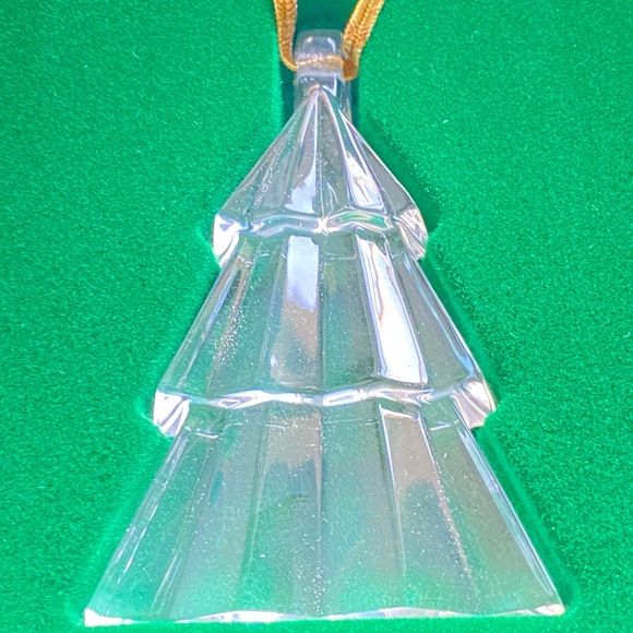 1995 ORREFORS CRYSTAL CHRISTMAS ORNAMENT BRAND NEW WITH TAGS IN ORIGINAL BOX - Picture 6 of 9